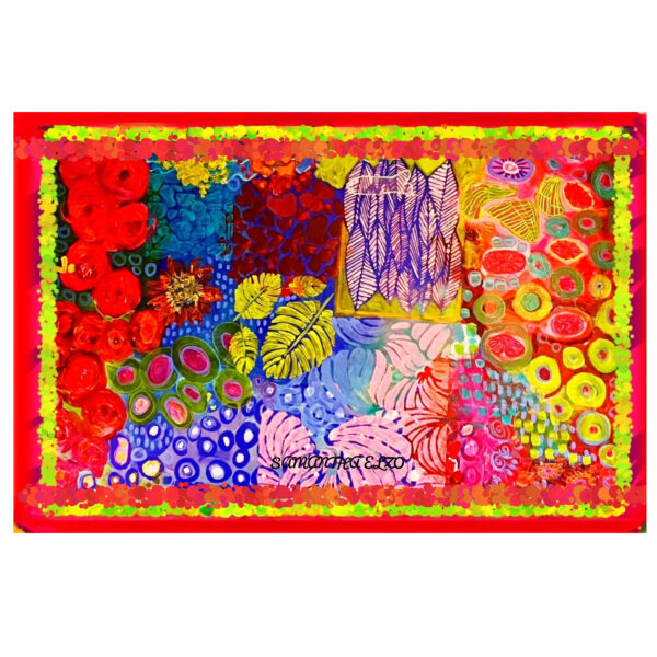 pañoletas en suave gasa de colores vibrantes